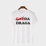MAFIMI Muška majica GaZda Draga, Bela