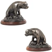 shumee Rotvajler II - pasja figurica, pisarniška figurica, pokal za pasjo razstavo Art-Dog