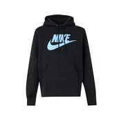Nike Sportswear Majica CLUB nebeško modra/črna