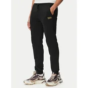 KARL LAGERFELD Spodnji del trenirke 705782 563917 Črna Regular Fit