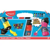 Maped tempera barvice, 6/1, 75 ml
