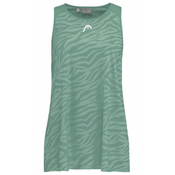 Majica kratkih rukava za djevojcice Head Agility Tank Top G - nile green/print vision