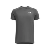 UNDER ARMOUR Funkcionalna majica Tech 2.0 temno siva / bela