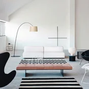 Foscarini Twiggy Wood LED talna svetilka črna - Dnevna soba/jedilnica - Dizajn - Les