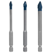 BOSCH Expert HEX-9 3-delni set burgija za tvrde plocice 5-8 mm
