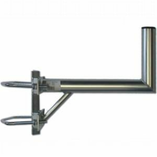 MaxBracket Antenna mast holderL for pole mount, length 35 cm, height 20 cm, d = 42 mm