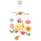 Drvena viseca igracka Orange Tree Toys - Vrt, Spring Garden