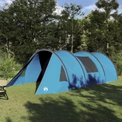 vidaXL vidaXL Tunelski šotor s streho Modra in siva 778 x 356 x 210 cm, (5000091153)