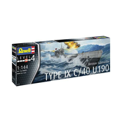 Plastikový model ponorky 05167 - Nemecká ponorka Typ IX C/40 (U190) (1:144)