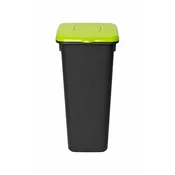 Plafor Koš za smeti pla črn 20l - zelen pokrov