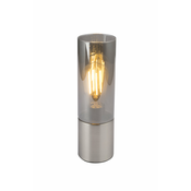 GLOBO 21000N - Stona lampa ANNIKA 1xE27/25W/230V, precnik 9 cm, hrom