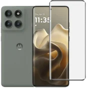 GS 3D kaljeno steklo za Motorola Edge 60 Pro, črn okvir