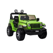 Licenciran Jeep Rubicon 4x4 na akumulator - zeleni
