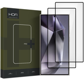 Hofi Glass Pro Full Screen 2x zaščitno steklo za Samsung Galaxy S25 Ultra, črna