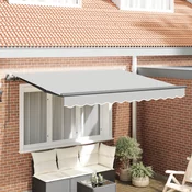 vidaXL Ročna tenda 2,5x2 m iz jekla