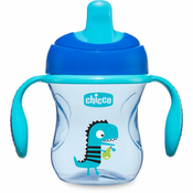 CHICCO trening caša, 6m+, plava