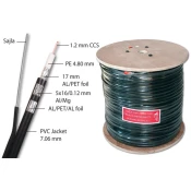 Koaksijalni kabl RG6 TRI-SHIELD + sajla