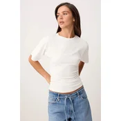 Trendyol Milla Ženska majica TWOSS26TS00052, Bela