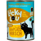 Lucky Lou Life Stage mačja hrana Adult - perutnina in divjačina - 400 g