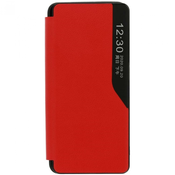 Elegantna knjigovska torbica View Case za Xiaomi Redmi Note 9 - Rdeča KP23502