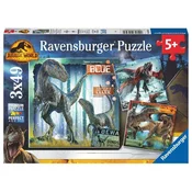 Ravensburger - Puzzle 3x49 Jurassic World / Tabor v krednem obdobju - 40 - 99 kosov