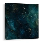 Slika vesoljska abstrakcija z leskom - 70x70