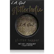 L.A. Girl Cosmetics Glitterholic bleščeča senčila za oči odtenek Goal Digger 1.2 g