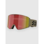 BLIZ Active Eyewear G001 Matte Camo Green Goggle brown w red multi