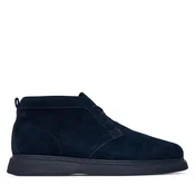 Gležnjarji Tommy Hilfiger Comfort Suede Chukka FM0FM06074 Mornarsko modra