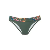 LASCANA Bikini hlačke  modra / temno zelena / oranžna / roza