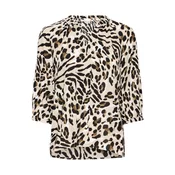 ICHI Bluza IHMARRAKECH bež/pueblo/svetlo rjava/črna