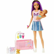 Barbie Skipper Babysitters Inc. HJY33, Modna lutka, Žena, 3 godin(a), Djevojcice, 266 mm, 260 g