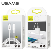 USAMS podatkovni kabel SJ409 U44 Type C na Type C hitro polnjenje 60W