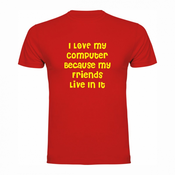T shirt My computer