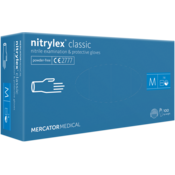 Rukavice jednokratne nitril NITRYLEX CLASSIC bez pudera ljubičaste vel. S