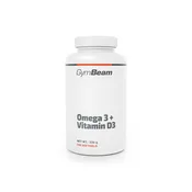 GymBeam Prehransko dopolnilo Omega 3 + vitamin D3