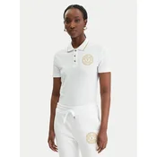 Versace Jeans Couture Polo majica 80HAGT02 CJ01T Bela Regular Fit