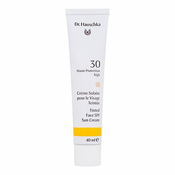 Dr. Hauschka Tinted Face Sun Cream vodootporno proizvod za zaštitu lica od sunca za sve vrste kože 40 ml za žene