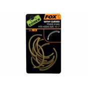 Edges Withy Curve adaptor hook sizes 6+ trans khaki x 10 (CAC562)