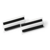 Durable Magnetni žepki 150x76 mm prozorni 10 kos