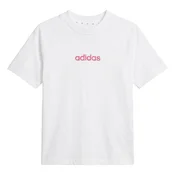 Adidas Dečija majica Lk Lin Tee 160 KE0852, Okrugli izrez, Bela