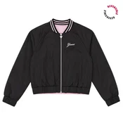Guess  REVERSIBLE NYLON SCUBA LS BOMB  Črna
