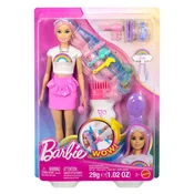 Mattel Barbie lutka mavrični lasje s bleščečim stilom