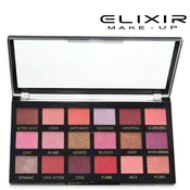 Elixir palette eye shadow pro mod.j 18 colors