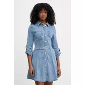 Morgan Srajčna obleka denim
