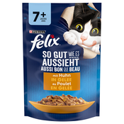 Felix So gut wie es aussieht Senior vrečke 26 x 85 g - Piščanec