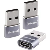 (Intenso) Adapter USB C na USB A, OTG, 3 kom. pakiranje - C480A 3 pcs