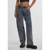 Womens high-waisted jeans 90s blue