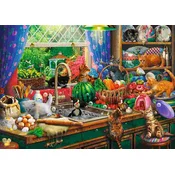 Trefl Puzzle Premium Plus Tea Time: The Mischievous Kittens1000 kosov
