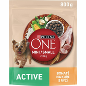 Purina ONE ONE ACTIVE piletina za pse 8x800 g